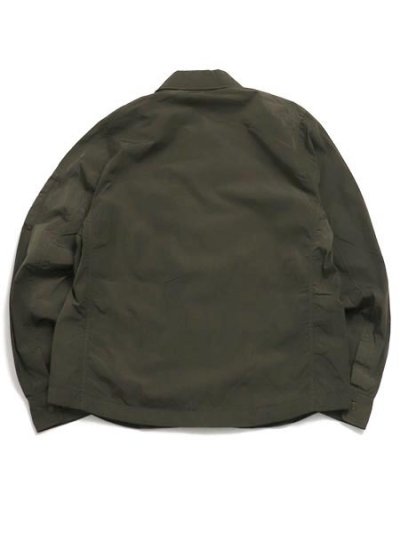 画像2: 【送料無料】C.P.COMPANY CHROME-R FULL ZIP OVERSHIRT IVY GREEN