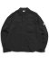 画像1: 【送料無料】C.P.COMPANY CHROME-R FULL ZIP OVERSHIRT BLACK (1)