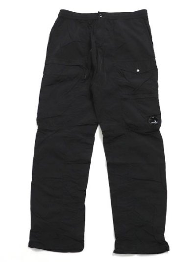 画像1: 【送料無料】C.P.COMPANY CHROME-R CARGO LENS PANTS BLACK