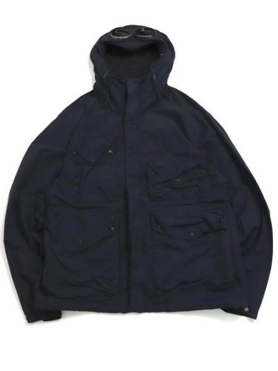 画像1: 【送料無料】C.P.COMPANY FLATT NYLON GOGGLE JACKET TOTAL ECLIPSE