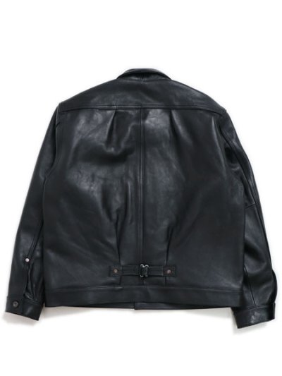 画像2: 【送料無料】SCHOTT SHEEP LEATHER 1ST TRACKER JACKET