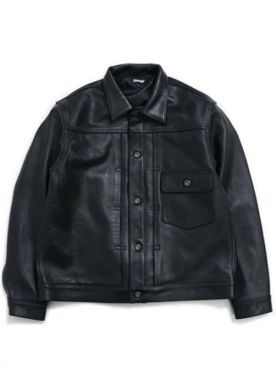 画像1: 【送料無料】SCHOTT SHEEP LEATHER 1ST TRACKER JACKET