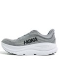 【送料無料】HOKA BONDI 9 GALACTIC GREY/STELLAR GREY