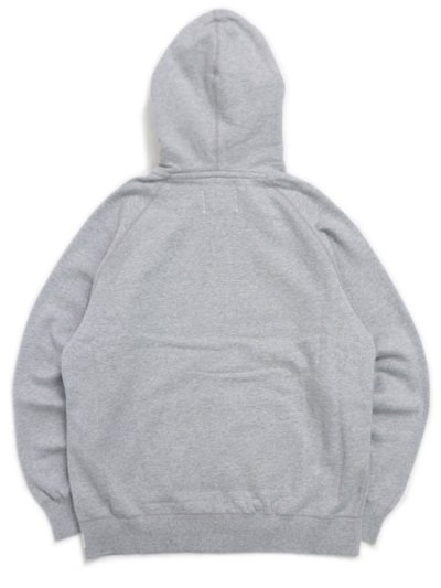 画像2: 【送料無料】REIGNING CHAMP BRUSHED FLEECE ZIP HOODIE HEATHER GREY