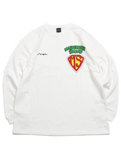 画像1: MANASTASH MASTERPIECE SOUND L/S TEE WHITE