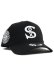 画像1: NEW ERA 9FORTY A-FRAME BLACK & WHITE WHITE SOX (1)