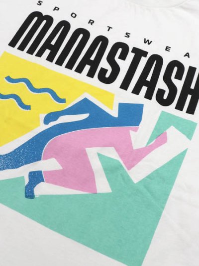 画像3: MANASTASH RE:CTN L/S TEE T&F WHITE