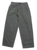 【送料無料】MANASTASH HEMP WASHED BAGGY PANTS BLACK