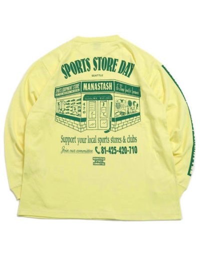 画像1: MANASTASH CiTee L/S TEE SSD LEMON