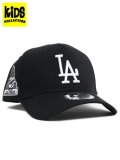 【KIDS】NEW ERA YOUTH 9FORTY A-FRAME BLACK & WHITE LAD