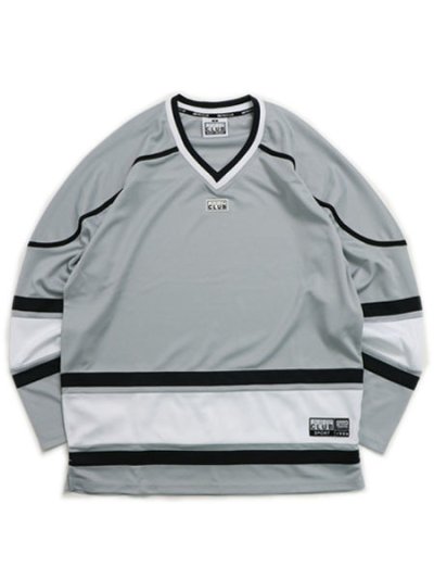 画像1: 【送料無料】PRO CLUB HEAVYWEIGHT HOCKEY JERSEY SILVER