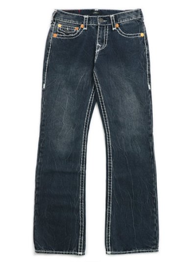 画像2: 【送料無料】TRUE RELIGION BILLY SUPER T BOOTCUT FLEET BLUE BLK WS