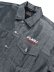 画像3: 【送料無料】FUBU METALLIC DENIM JACKET SILVER