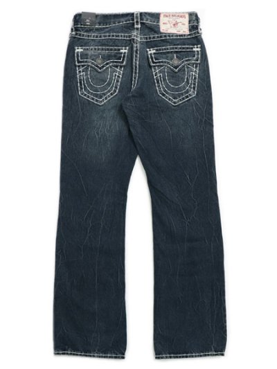 画像1: 【送料無料】TRUE RELIGION BILLY SUPER T BOOTCUT FLEET BLUE BLK WS