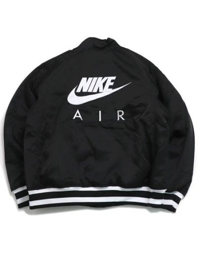 画像1: 【送料無料】NIKE AIR VARSITY JACKET-BLACK/WHITE