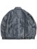 画像2: 【送料無料】FUBU METALLIC DENIM JACKET SILVER (2)