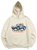 【送料無料】MARKET ULTIMATE RALLY BEAR HOODIE ECRU