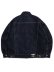 画像2: 【送料無料】FUBU METALLIC DENIM JACKET NAVY (2)