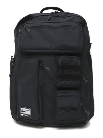 画像1: 【送料無料】NIKE UTILITY ELITE BACKPACK-BLACK/BLACK/WHITE