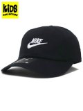 【KIDS】NIKE YTH CLUB CAP US CB FUT WSH-BLACK/WHITE