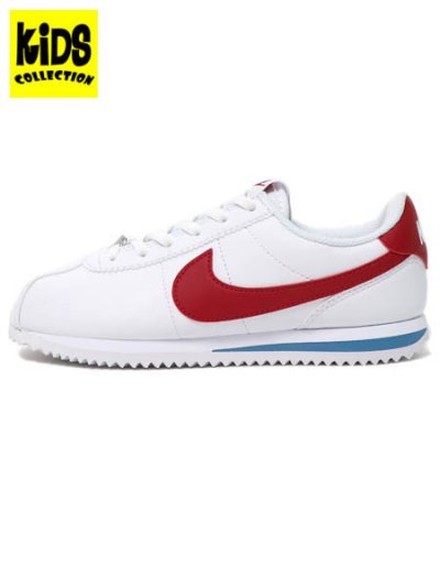 画像1: 【KIDS】NIKE KIDS CORTEZ GS WHITE/VERSITY RED