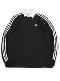 ADIDAS RUGBY POLO-BLACK