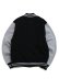 画像2: PRO CLUB FLEECE BASEBALL JACKET-BLACK/HEATHER GRY (2)