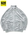 【KIDS】PRO CLUB KIDS VELOUR TRACK JACKET SILVER