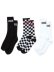 画像3: VANS CLASSIC CREW SOCKS 3P BLACK/WHITE (3)