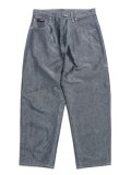 【送料無料】FUBU METALLIC DENIM PANTS SILVER