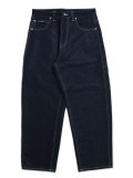 【送料無料】FUBU METALLIC DENIM PANTS NAVY