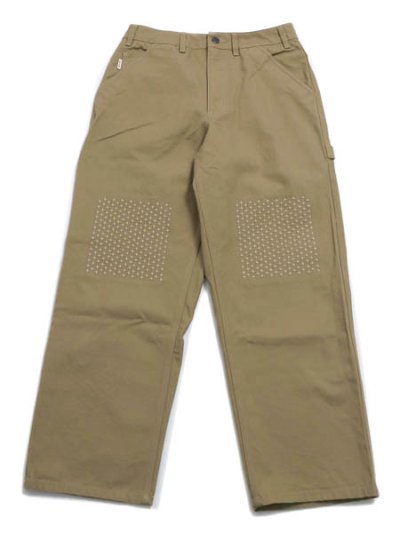 画像1: 【送料無料】NIKE CARPENTER PANT SASHIKO-PARACHUTE BEIGE