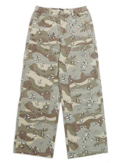 画像1: 【送料無料】EPTM. CAMO CARPENTER PANTS-DESERT CAMO