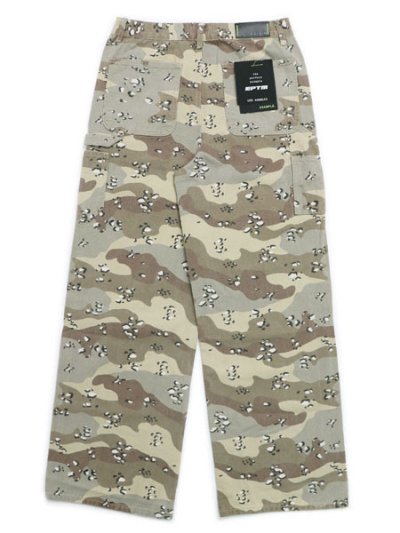 画像2: 【送料無料】EPTM. CAMO CARPENTER PANTS-DESERT CAMO