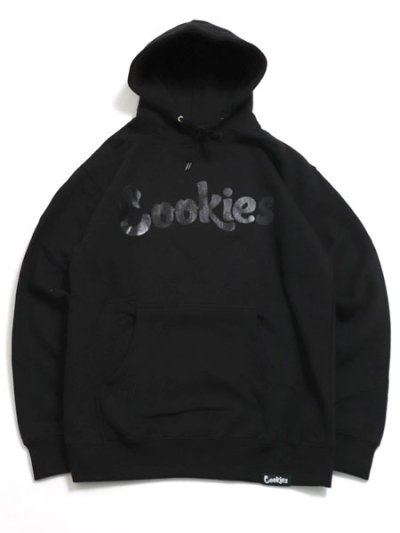 画像1: 【送料無料】COOKIES CLOTHING ORIGINAL MINT FLEECE HOODIE BLK/BLK