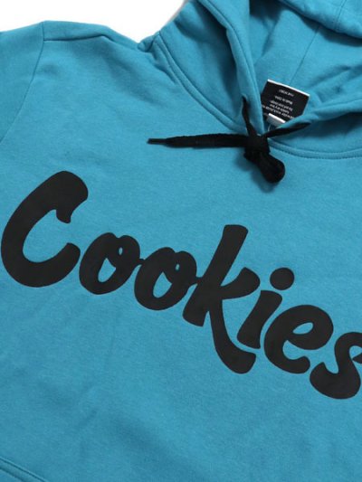 画像3: 【送料無料】COOKIES CLOTHING ORIGINAL MINT FLEECE HOODIE CBLUE/BLACK