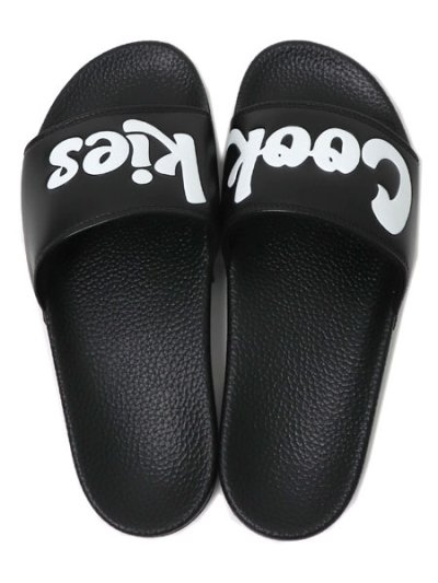 画像1: COOKIES CLOTHING ORIGINAL MINT LOGO SLIDES BLACK