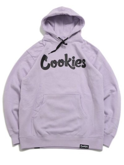 画像1: 【送料無料】COOKIES CLOTHING ORIGINAL MINT FLEECE HOODIE LAVENDER/BLK