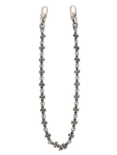 画像1: ADVANCE CROSS WALLET CHAIN SILVER