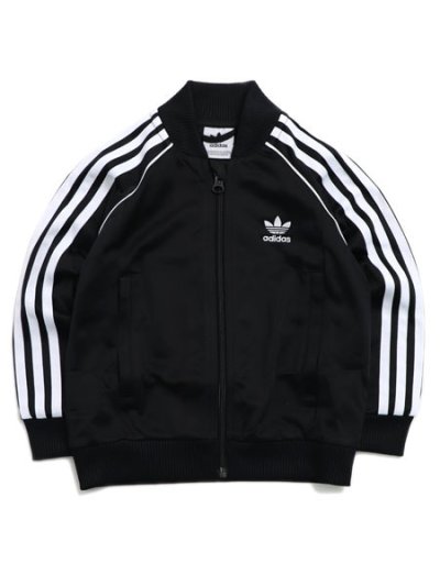 画像2: 【KIDS】ADIDAS KIDS SST TRACK SUIT-BLACK