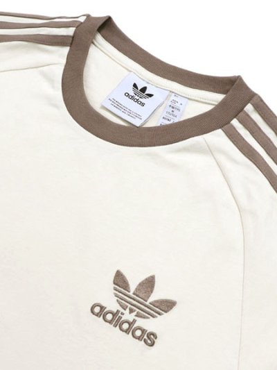 画像3: ADIDAS 3-STRIPES TEE-WONDER WHITE