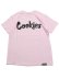 画像1: COOKIES CLOTHING ORIGINAL LOGO TEE PINK/BLACK (1)