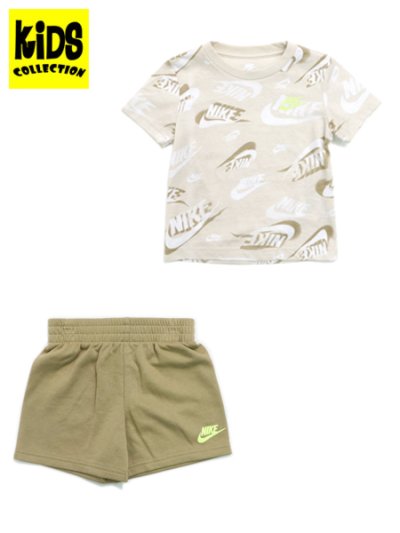 画像1: 【KIDS】NIKE TD B NSW ON THE MOVE SET-PARACHUTE BEIGE