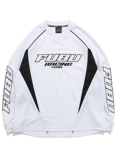 画像1: 【送料無料】FUBU RACING SHIRT