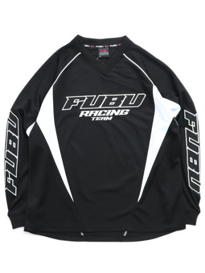 画像1: 【送料無料】FUBU RACING SHIRT