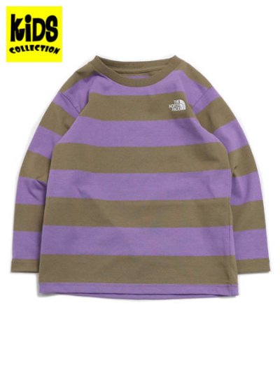 画像1: 【KIDS】THE NORTH FACE TODDLER L/S FIELD BORDER TEE