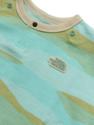 画像2: 【KIDS】THE NORTH FACE BABY LATCH PILE ROMPERS & 2P BIB