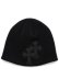 画像1: ADVANCE CROSS SHORT BEANIE BLACK (1)