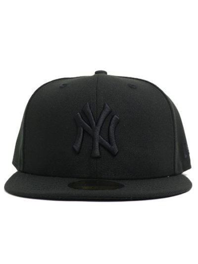 画像2: NEW ERA 59FIFTY NY YANKEES BLACK/BLACK