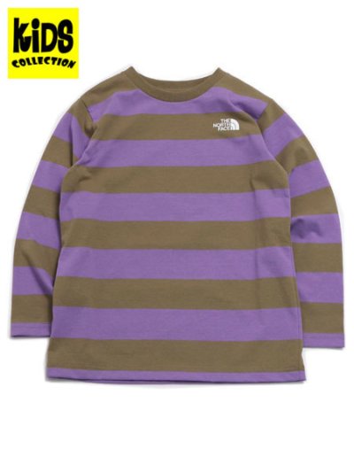 画像1: 【KIDS】THE NORTH FACE KIDS L/S FIELD BORDER TEE